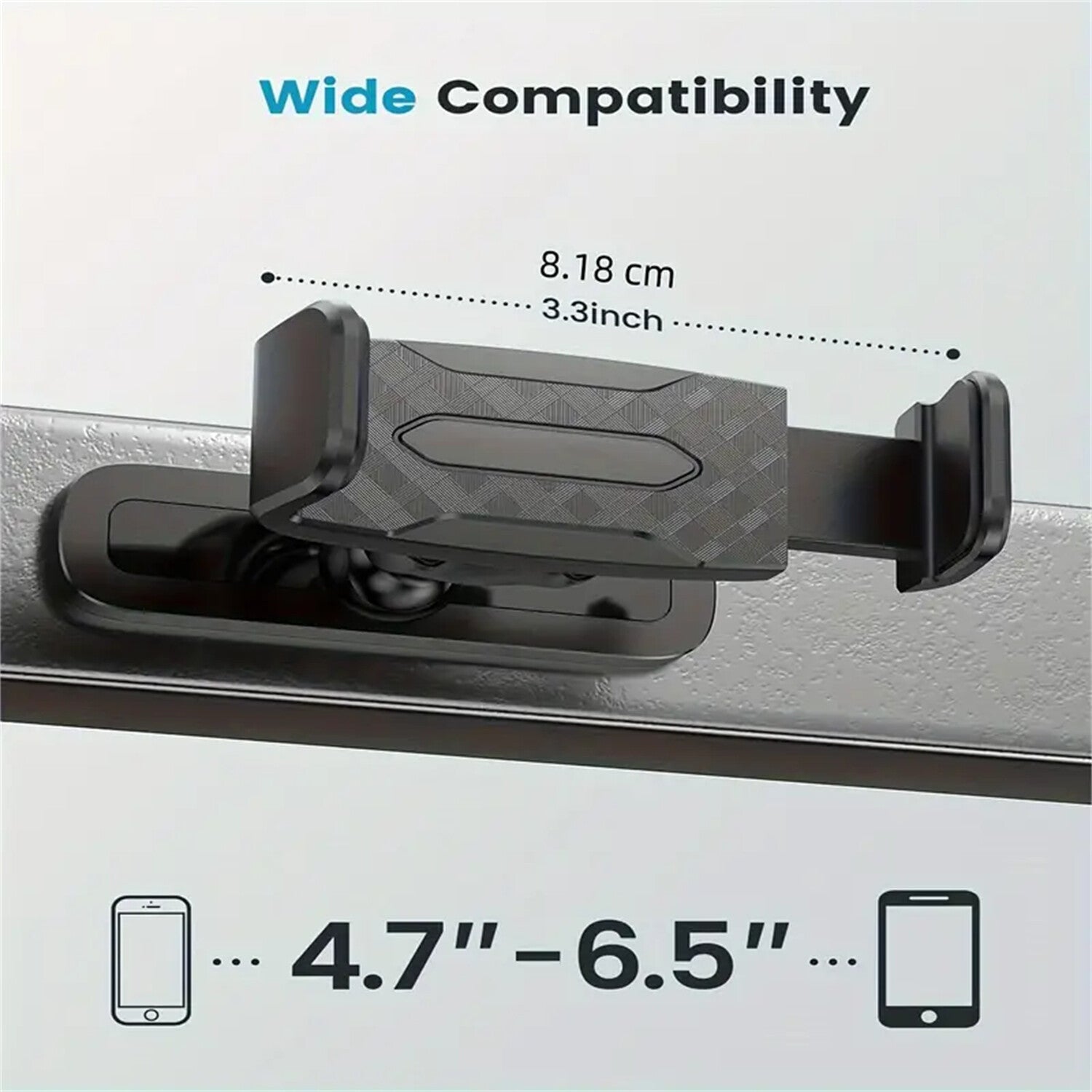 Magnetic 360° Rotatable Phone Holder Gym Metal Magnetic Adjustable Phone Holder
